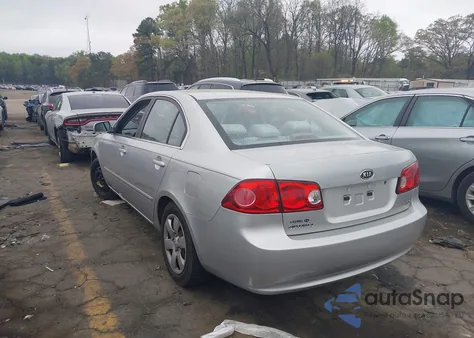 2007 Kia Optima Lx из США, поврежденный, VIN KNAGE123375150319